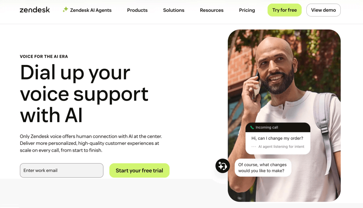 Zendesk AI Voice