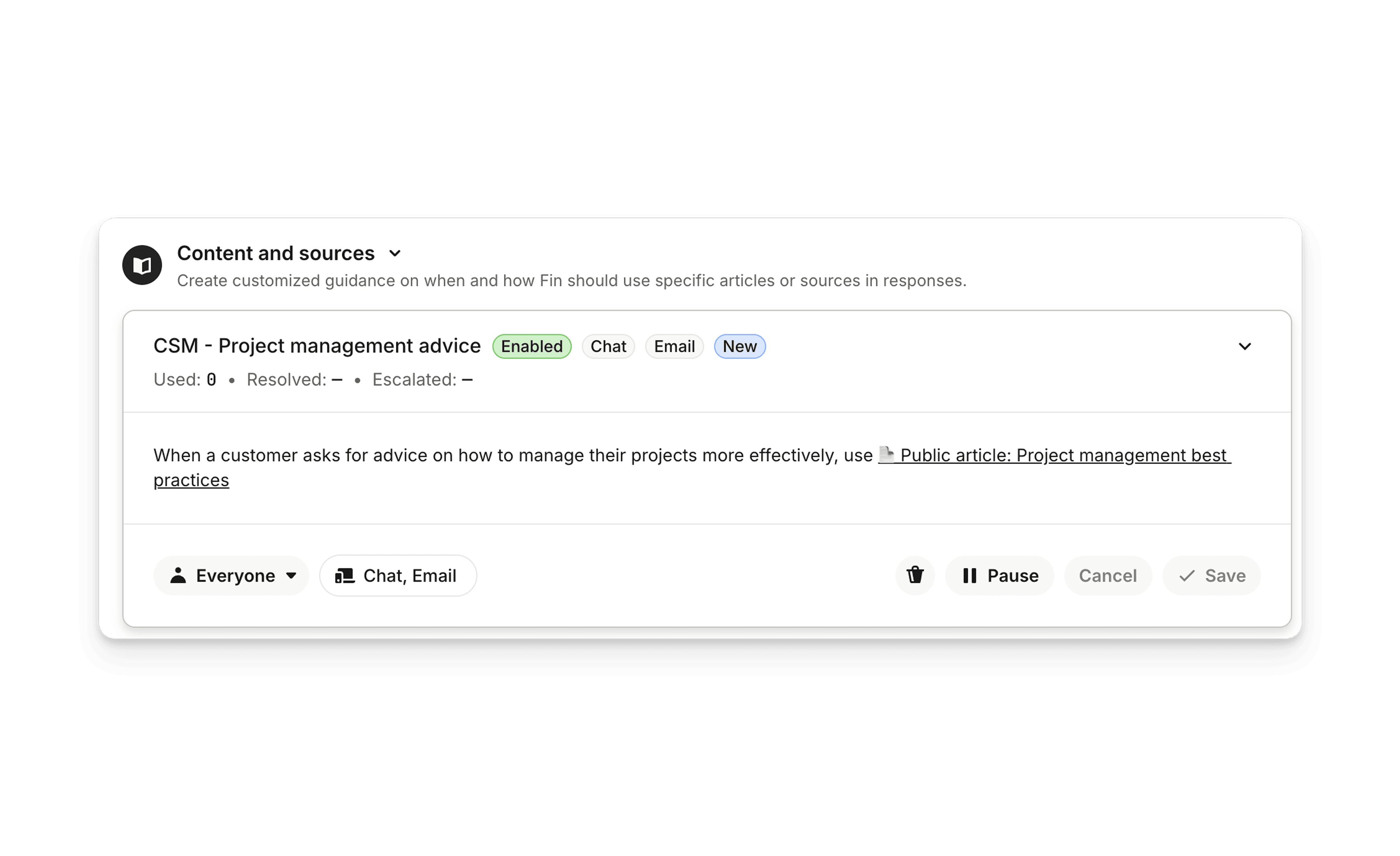 Content Guidance