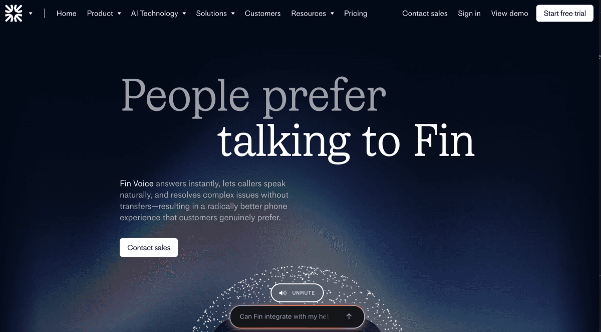 Fin Voice Webpage